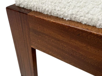 Art Deco Modernist Stool by J.A. Muntendam for L.O.V. Oosterbeek, 1920s